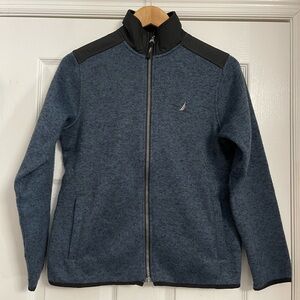 Nautica Boys Navy and Black Jacket